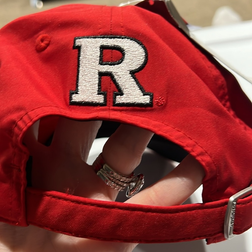 Adidas Red Rutgers Cap one size - Picture 7 of 11